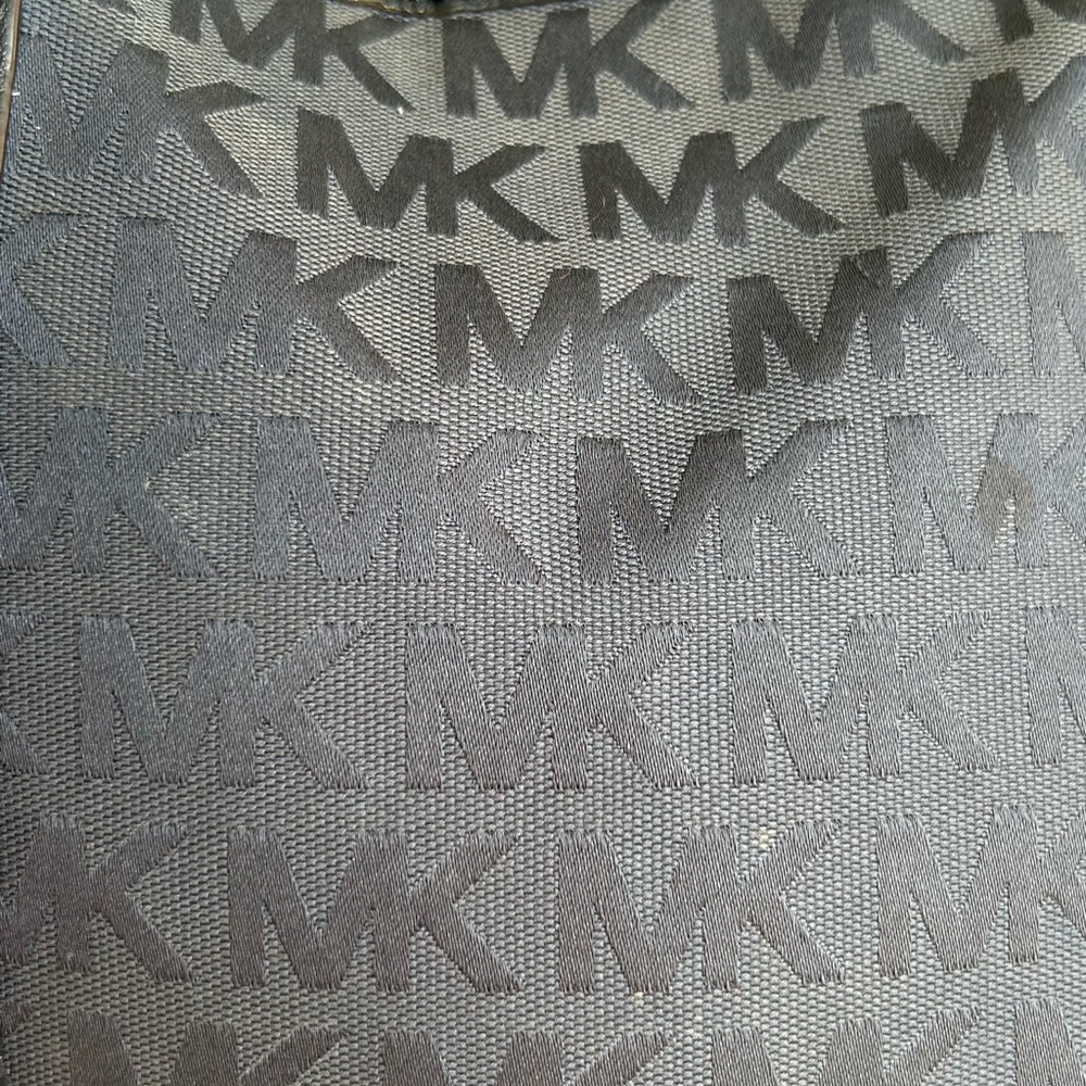 Michael Kors Black Monogram Tote - Picture 5 of 16